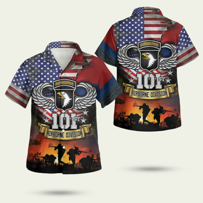 101St Airborne Division Hawaiian Shirt