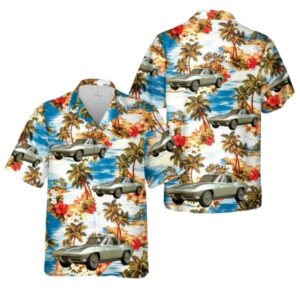 1963 C2 Corvette Stingray Hawaiian Shirt