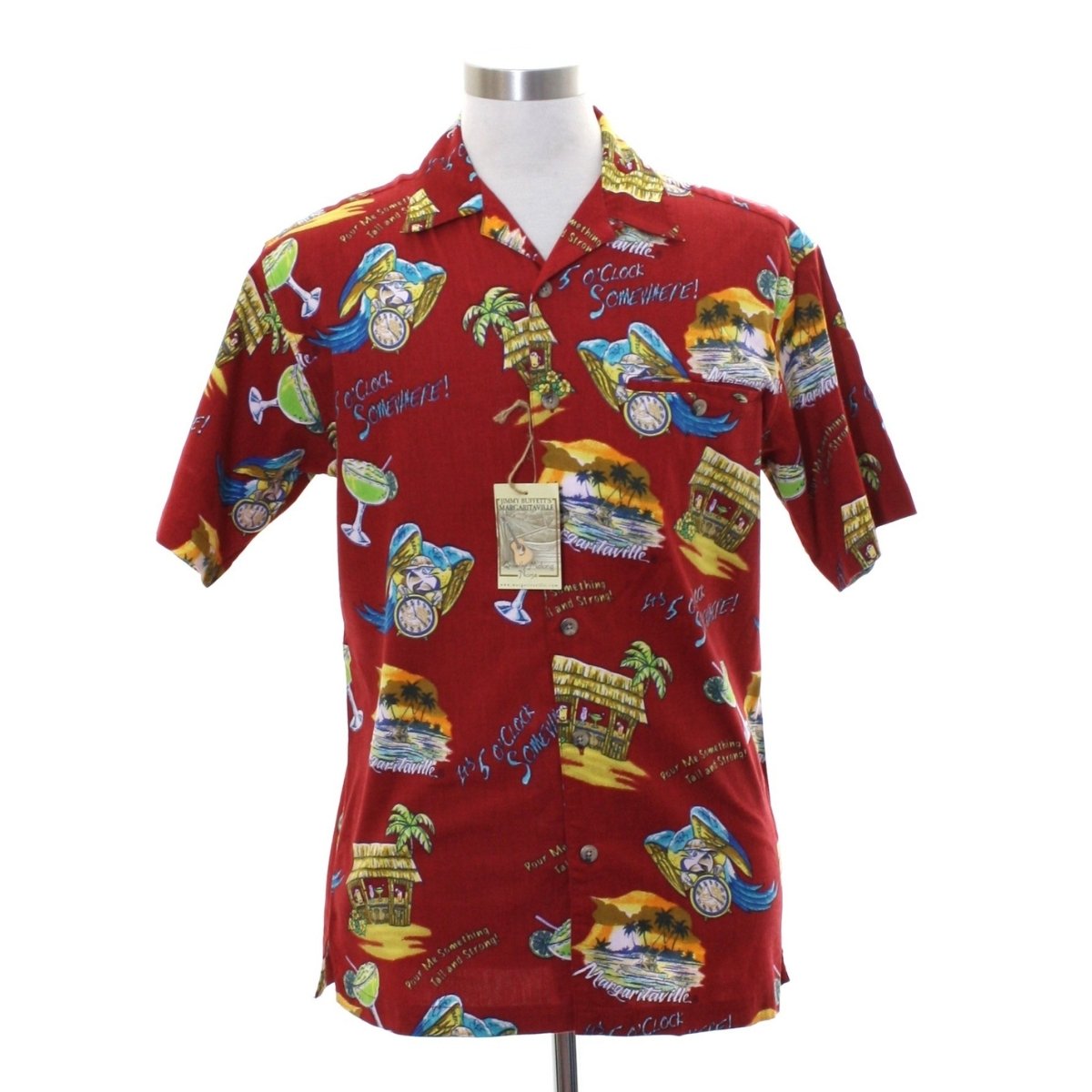 1990'S Jimmy Buffetts Margaritaville Hawaiian Shirt