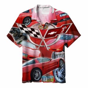2003 50th Anniversary Corvette Hawaiian Shirt