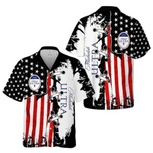 4Th Of July Michelob Ultra Hawaiian Shirt