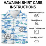 Acura hawaiian shirt care instruction