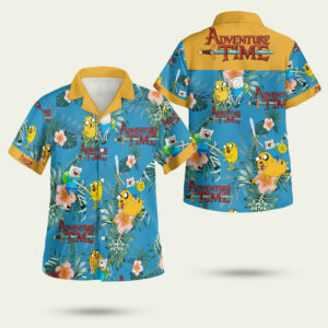 Adventure time hawaiian shirt 1