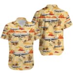 Airbus A319 132 Scandinavian Airlines SAS Hawaiian Shirt