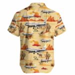 Airbus A319 132 Scandinavian Airlines SAS Hawaiian Shirt Back