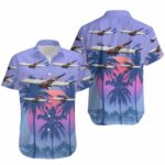 Airbus A340 313X Scandinavian Airlines Hawaiian Shirt