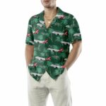Airbus Tropical Hawaiian Shirt Front 2