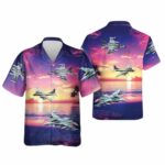 Airplane Veteran Hawaiian Shirt