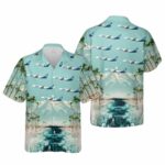 Alaska Airlines Boeing 737 9 MAX Hawaiian Shirt