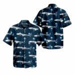 Alaska Airlines Boeing 737 9 Max Seattle Kraken Livery Hawaiian Shirt