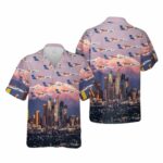 Alaska Airlines Q400 BSU Hawaiian Shirt
