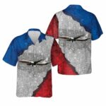 American Airlines Boeing 737 800 N922AN Hawaiian Shirt