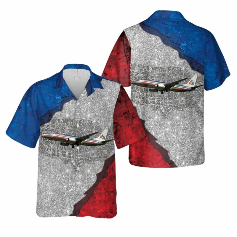 American Airlines Boeing 737 800 N922An Hawaiian Shirt