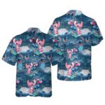 Angel Cartoon Lilo And Stitch Aloha Hawaiian Shirt