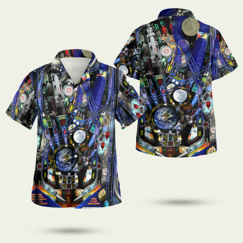 Apollo 13 Pinball Universal Hawaiian Shirt