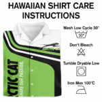 Arctic cat snowmobile arctic cat snowmobile hawaiian shirt care instruction