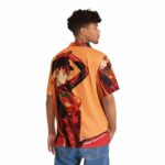Asuka Japanese Style Anime Hawaiian Shirt Back 1