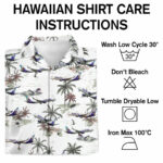 Avelo airlines boeing 7378f2 hawaiian shirt care instructions