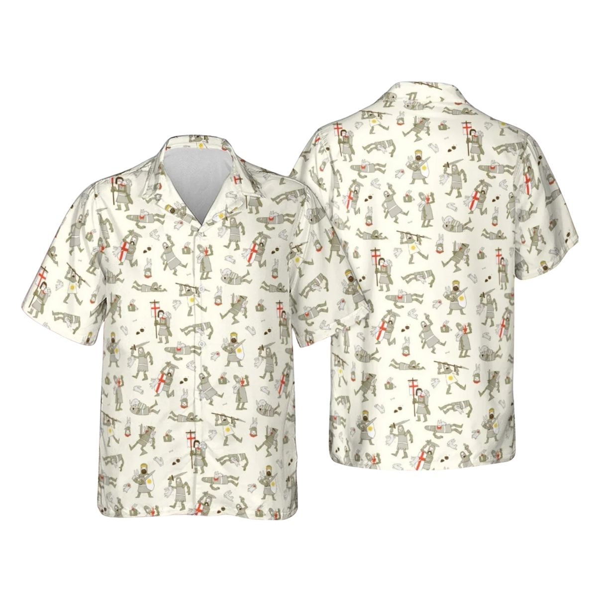 Bad Tempered Rodents Monty Python Hawaiian Shirt