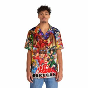 Bakugan Anime Hawaiian Shirt Front