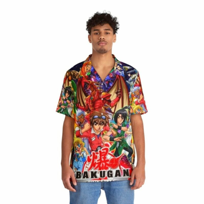 Bakugan Anime Hawaiian Shirt Front