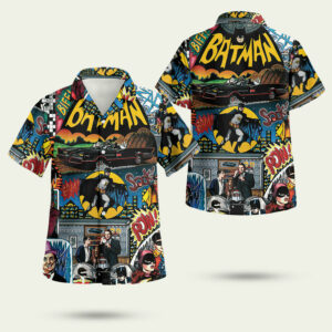 Batman 1966 tv series hawaiian shirt