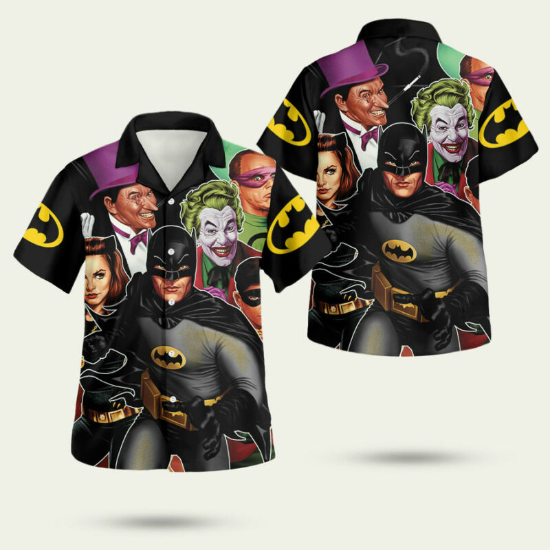 Batman Characters Dc Comics Hawaiian Shirt