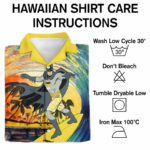 Batman windsurfing batman summer time hawaiian shirt care instructions 1