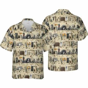 Bayeux Tapestry Monty Python Hawaiian Shirt