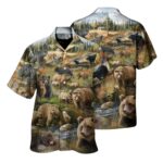 Be Brave Little Bear Hawaiian Shirt