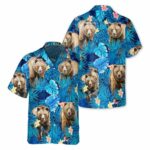 Bear Floral Tropical Hawaiian Shirt