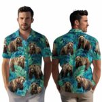Bear Palm Leaves Hawaiian Shirt 1