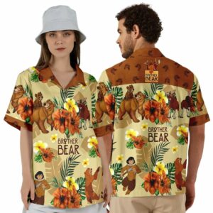 Bear Sibling Brother Bear Hawaiian Shirt