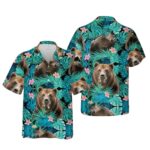 Bear Tropical Hawaiian Shirt