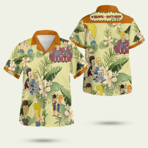 Beavis and butthead hawaiian shirt