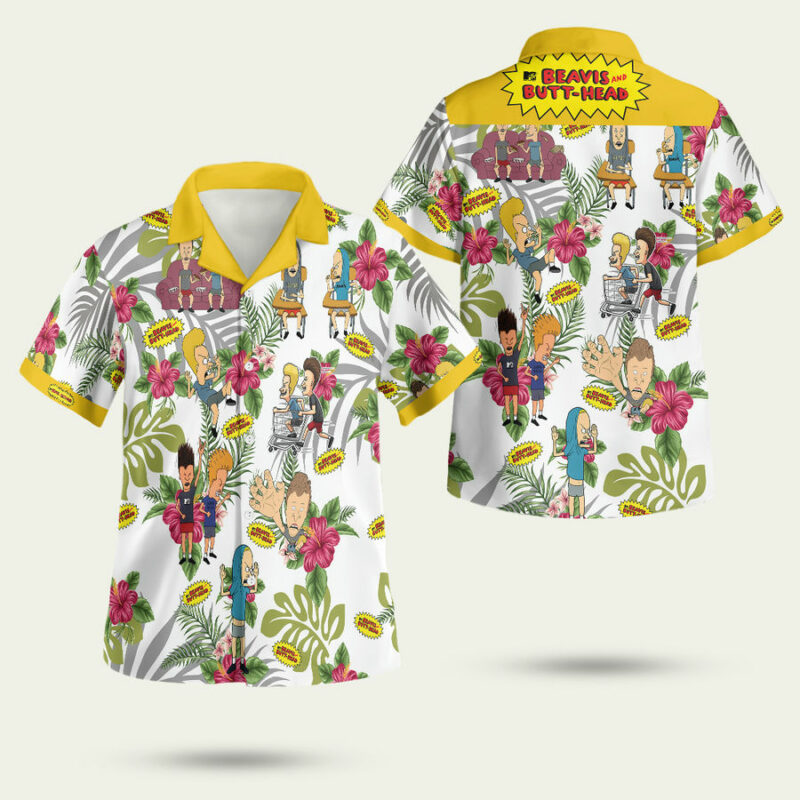 Beavis And Butthead Ii Hawaiian Shirt