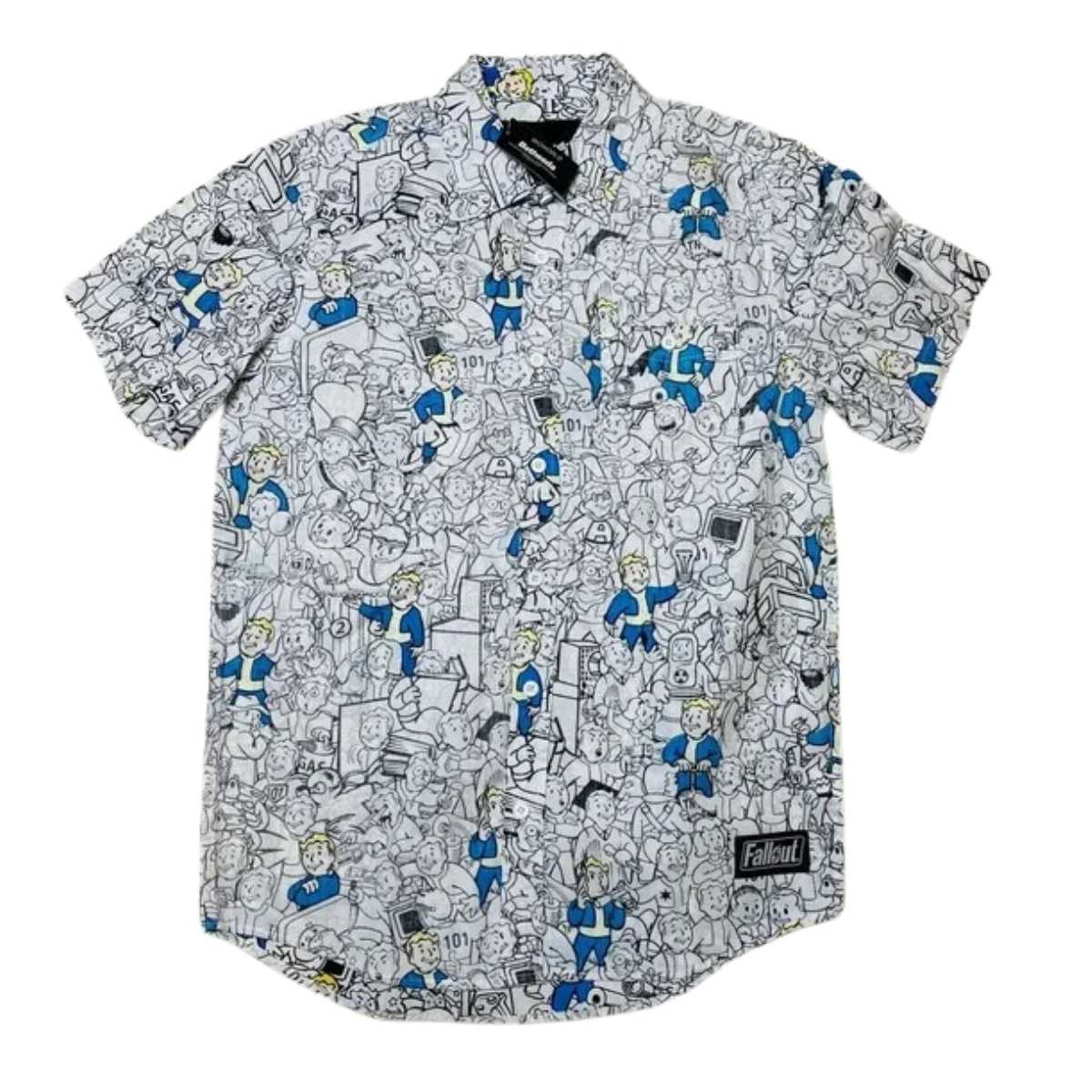 Bethesda Fallout Vault Boy Hawaiian Shirt