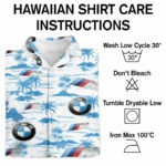 Bmw beach hawaiian shirt care instruction