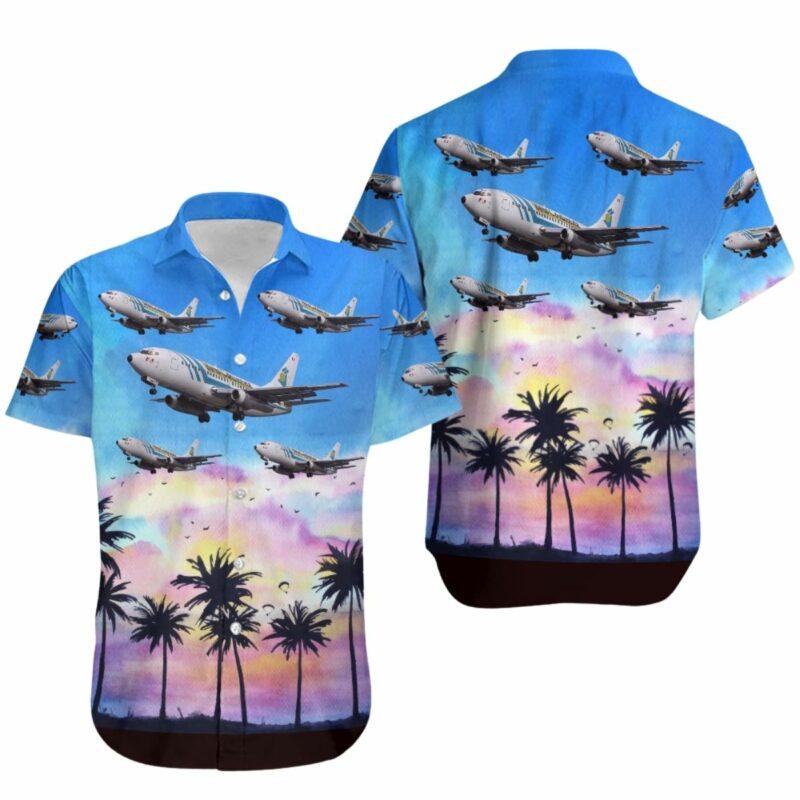 Boeing 737 281 Aero Continente Hawaiian Shirt