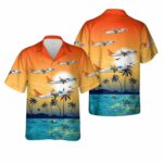 Boeing 737 shoponline 800 Sunwing Hawaiian Shirt