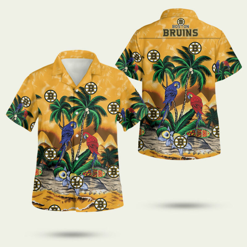 Boston Bruins Summer Hawaiian Shirt