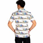 Budweiser The Shaka Brew Hawaiian Shirt Back