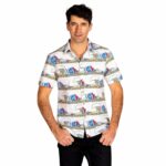 Budweiser The Shaka Brew Hawaiian Shirt Front