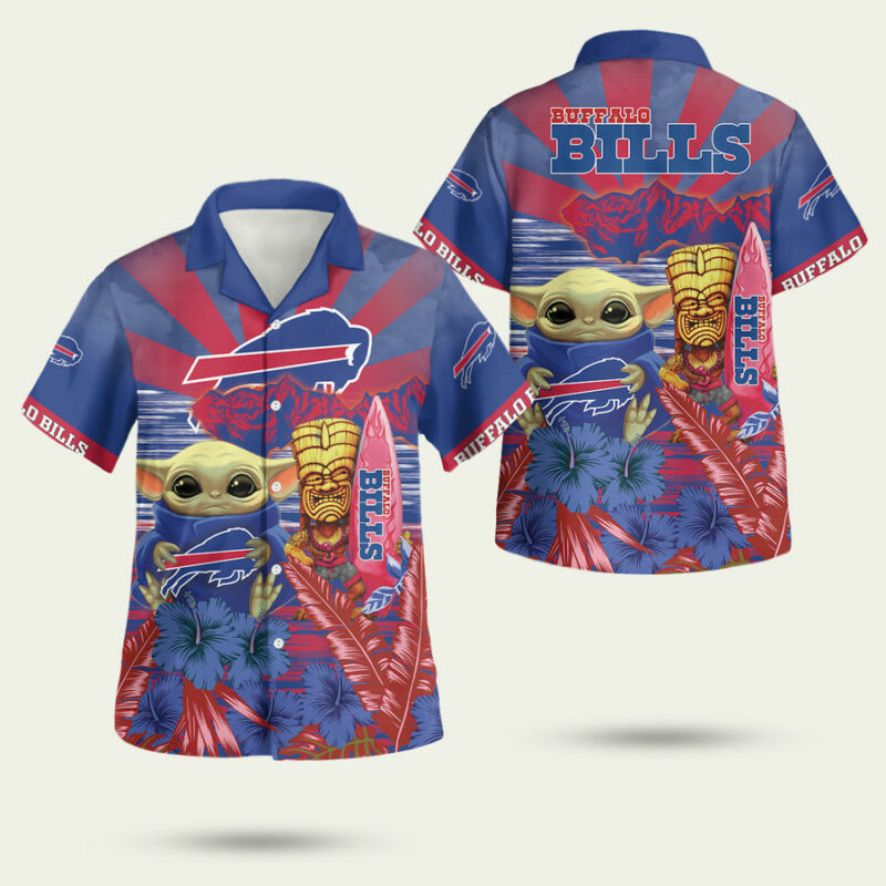 Buffalo Bills Baby Yoda Hawaiian Shirt