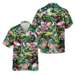 Bunny Easter Dinosaur Hawaiian Shirt