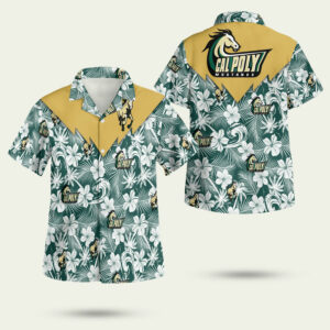 Cal poly mustangs hawaiian shirt