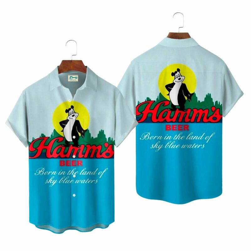 Cartoon Funny Hammers Beer Hawaiian Shirt