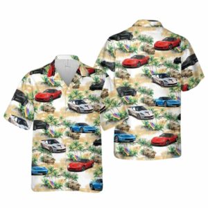 Chevrolet Corvette C6 Tropical Hawaiian Shirt