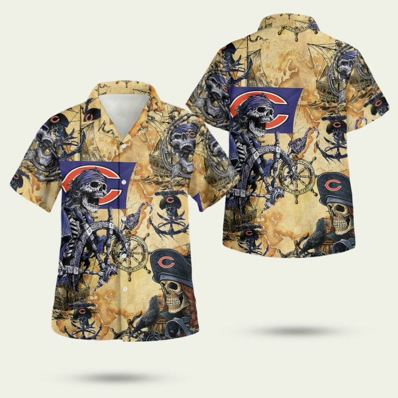 Chicago Bears Pirates Hawaiian Shirt