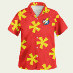 Chip and dale hawaiian shirt front side